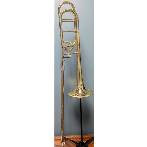 Used Eastman ETB828 Pro Series Large Bore Trombone, Open Wrap