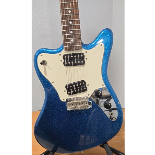 Used Fender Super Sonic Electric Guitar, Blue Sparkle