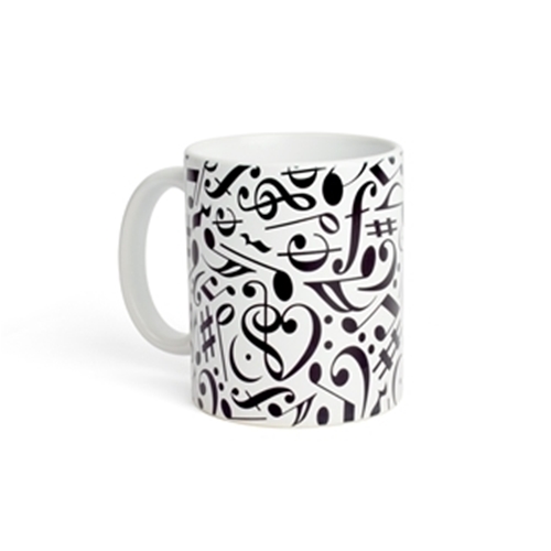 Music Gift 637677 Music Symbols Collage Mug