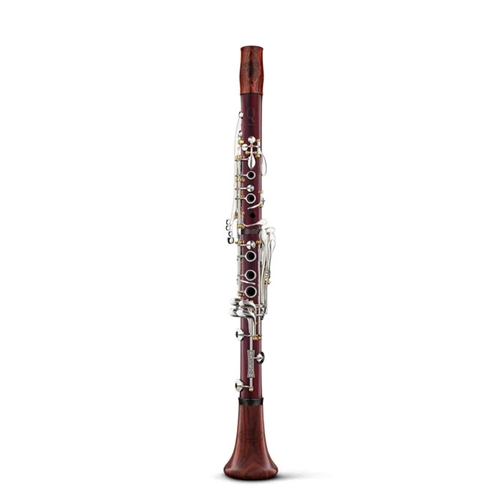Backun BCLAQC-SKGE Q Series A Cocobolo Clarinet with Silver Keys and Gold Posts, with Eb Lever