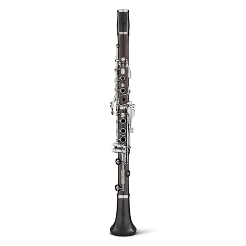 Backun BCLBALPHAG-NKPZ Alpha Plus Bb Grenadilla Clarinet with Nickel Keys, Backpack Style Case