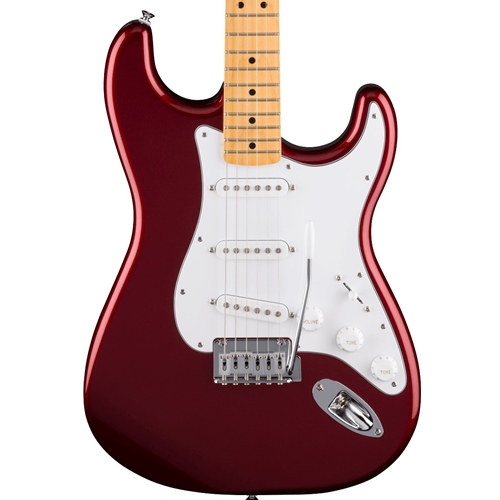 Squier Standard Stratocster Electric Guitar, Maple Fingerboard, Candy Cola