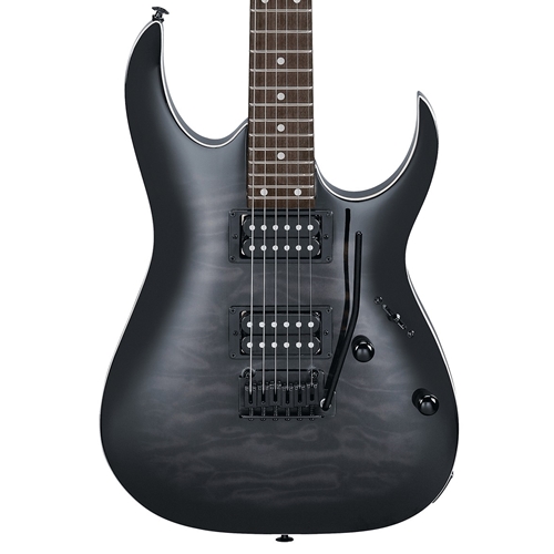 Ibanez GRGA120QA Electric Guitar, Transparent Black Sunburst