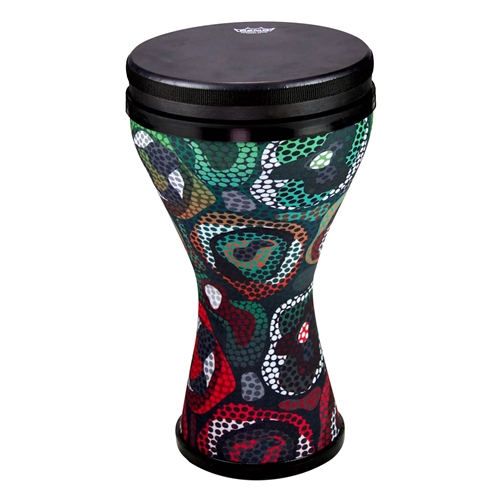 Remo DK-2510-68 10" Tribal Green Festival Doumbek