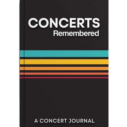 Timeside TP1001 Concerts Remembered: Concert Journal