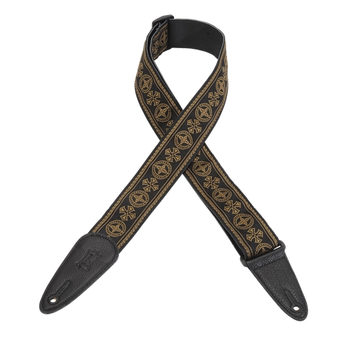 Levy's MGHJ2-001 Boho Jacquard, Black and Brown