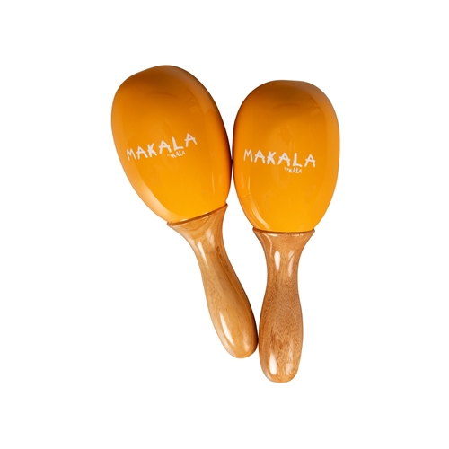 Kala MP-MARACA-MD-YL Yellow Makala Maraca Set
