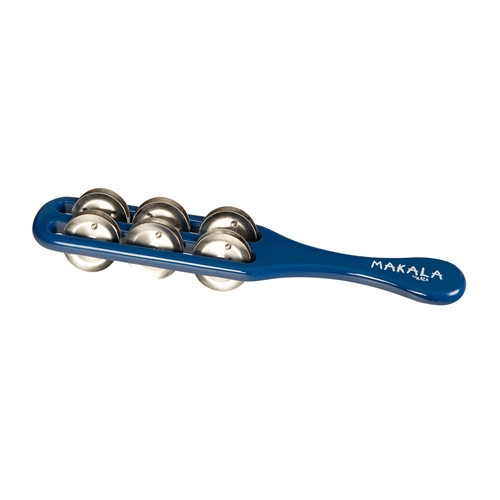 Kala MP-TAMBO-BL Makala Tambourine Stick, Blue