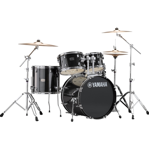 Yamaha 5-Piece Rydeen with Hardware, Black Glitter
