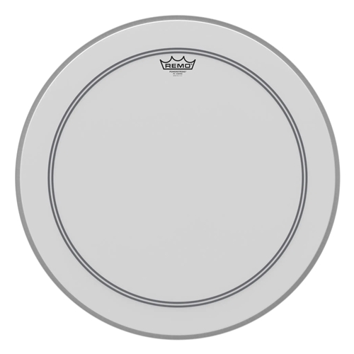 Remo P3-1122-C2 22" P3 Coated  Bass Drum Head w/2.5" Impact Patch