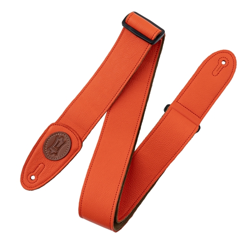 Levy's MSS7G-FST Party Red Garment Leather Strap with Suede Backing