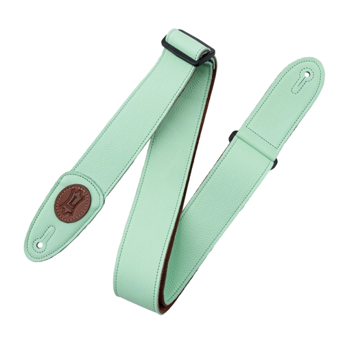 Levy's MSS7G-SGN Aqua Green Garment Leather Strap with Suede Backing