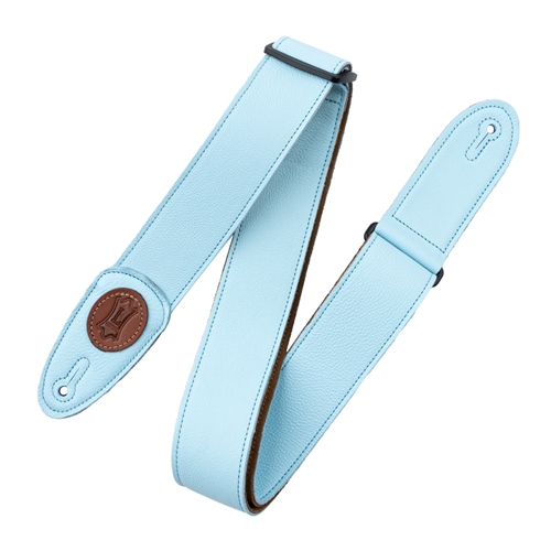 Levy's MSS7G-SBL Powder Blue Garment Leather Strap with Suede Backing