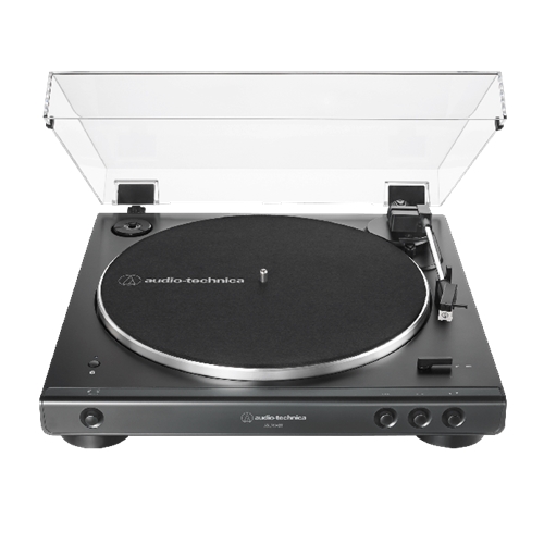 Audio Technica AT-LP60XBT-BK AT-LP60XBT Bluetooth Belt-Drive Turntable, Black
