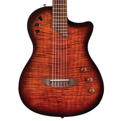 Cordoba Stage Edge Burst Acoustic Guitar with Electronics, Stage Edge Burst