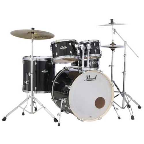 Pearl  EXX725 Export Shell Pack Black, 22" Kick