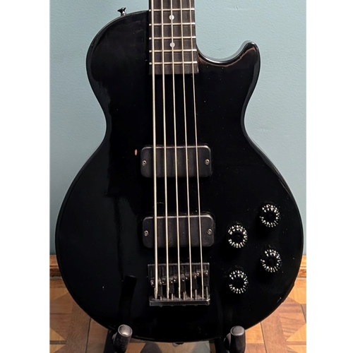 Used Gibson Les Paul Electric Bass Guitar, Black
