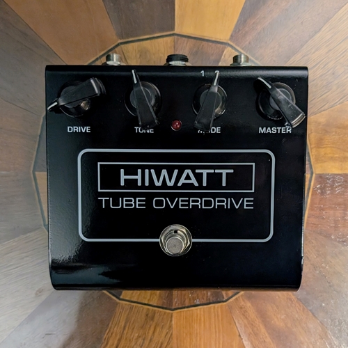 Used Hiwatt Tube Overdrive Effects Pedal
