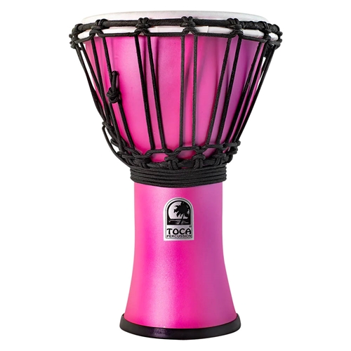 Toca TFCDJ-7MTPH Pink Haze 7" Freestyle Colorsound Matte Djembe