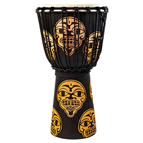 Toca TSSDJ-LTW Street Series Carved Djembe 12" Lg The Watcher