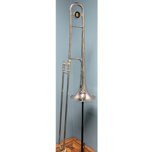 Used King 1306 Nickel Plated Trombone