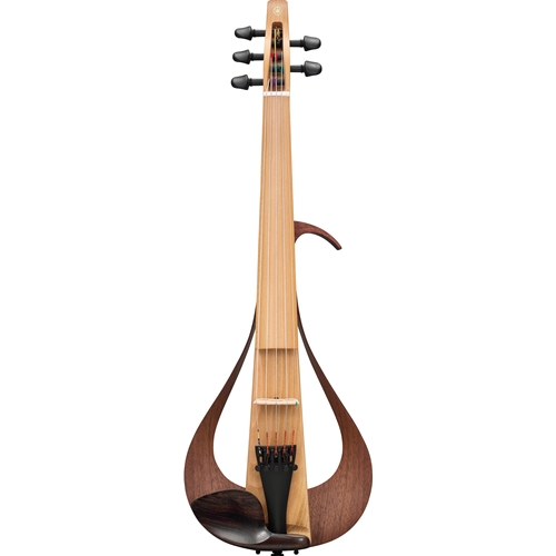 Yamaha YEV105PRO-NBL YEV105PRO Natural and Black 5-String Hollow Body Electric Violin