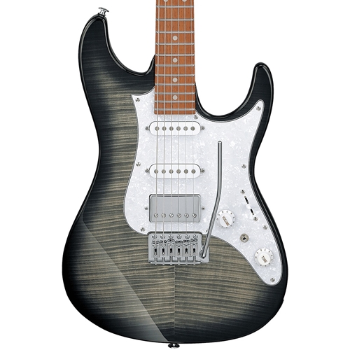 Ibanez AZ22S1FTKS AZ22S1F Standard Electric Guitar, Trans Black Sunburst