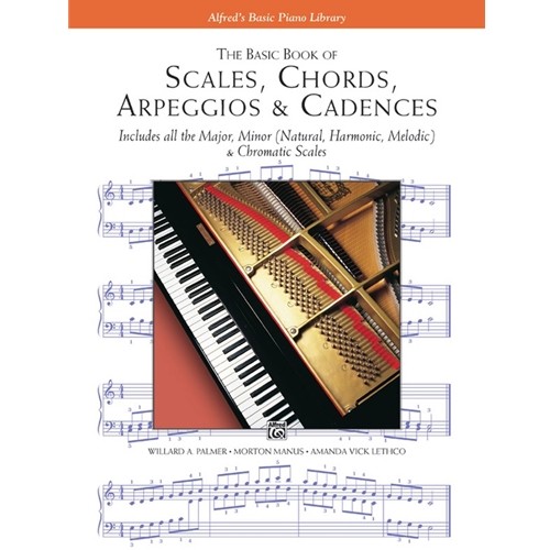 Alfred's Basic Piano Library Basic Book Scales,chords,arpeggios &