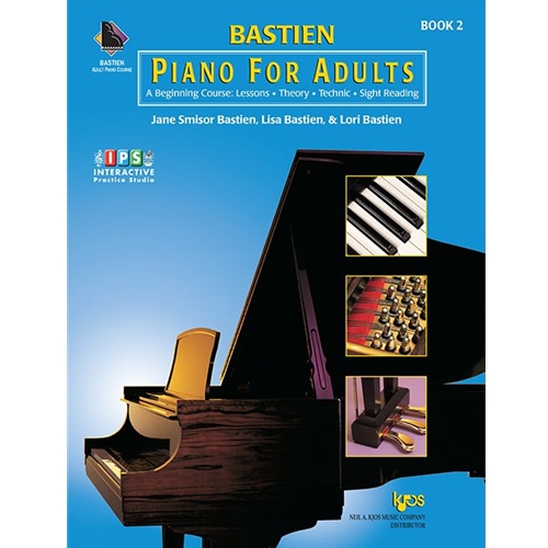 Bastien Piano For Adults, Book 2, Book & IPS