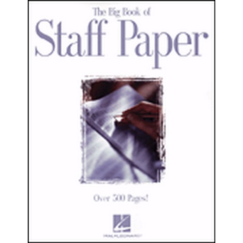 Big Book Of Staff Paper Manuscript Paper