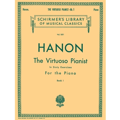 Virtuoso Pianist Book1 60 Exercises