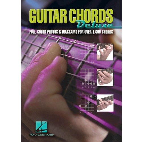 Guitar Chords Deluxe Full-Color Photos & Diagrams for Over 1,600 Chords