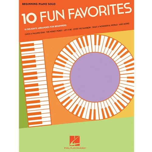 10 Fun Favorites for Big Note Piano