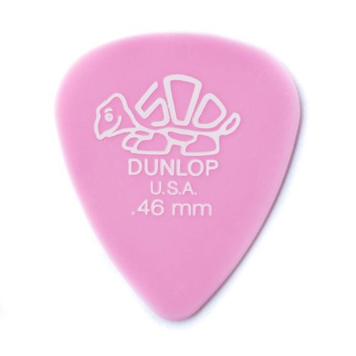 Dunlop 41P.46 Delrin 500 Guitar Pick, .46MM, 12 Pack