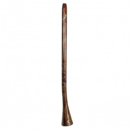 Toca DIDG-DGSH Duro Didgeridoo, Green Swirl