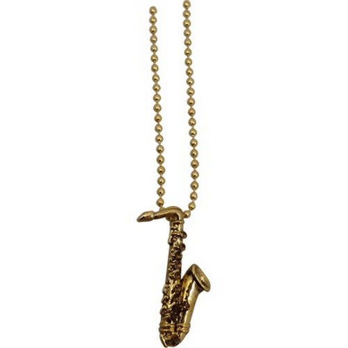 Aim N494 Sax Necklace Amber/Gold