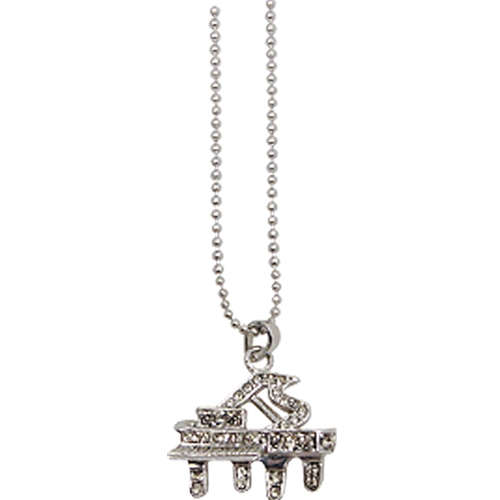 Aim N493 Large Piano Crystal Necklace