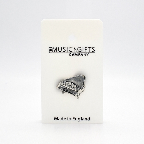 Music Gift MGM12 Pewter Pin-Piano