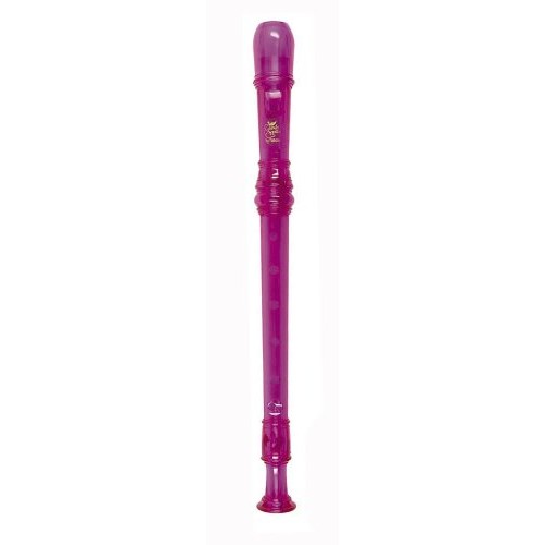 TUDOR TD180PR Candy Apple Transparent Recorder, Purple