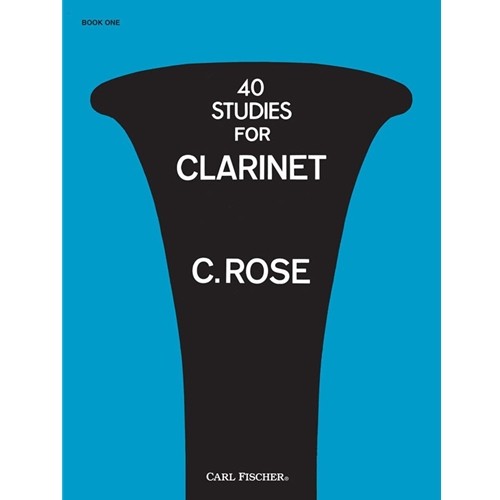 40 Studies for Clarinet, Cyrille Rose