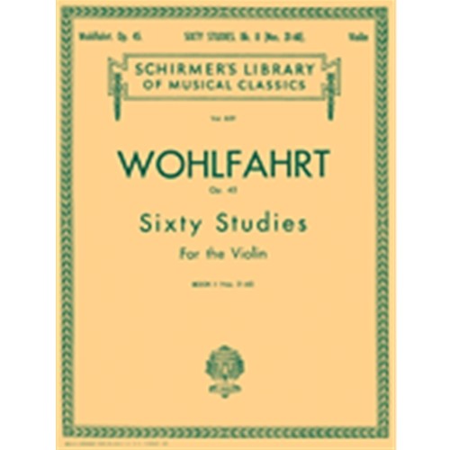 Wohlfahrt – 60 Studies, Op. 45 – Book 2 Violin Method