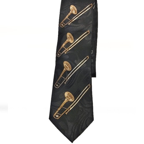 Aim AIM6377 Trombone Tie Black