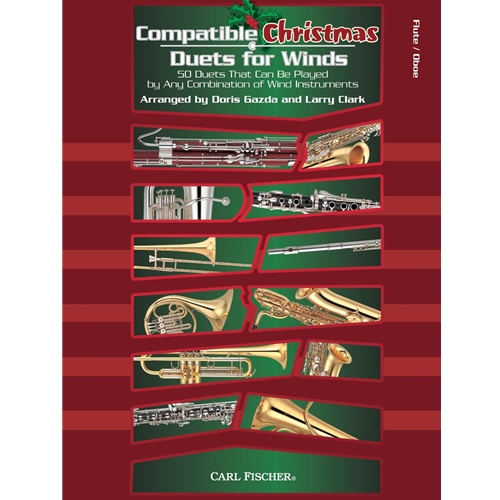 Compatible Christmas Duets for Winds -  C, Flute, Oboe