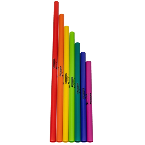 Rhythm Band BWJG C Major Bass Diatonic Scale Set (Lower Octave) Boomwhackers Tuned Percussion Tubes