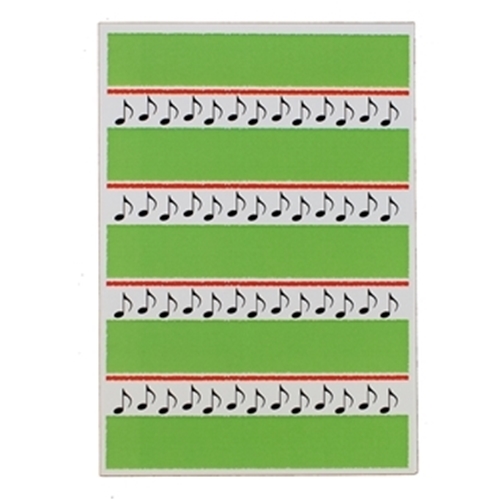 Music Gift GC04 8th Notes Greeting Card