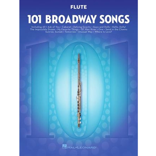 101 Broadway Songs For Flute