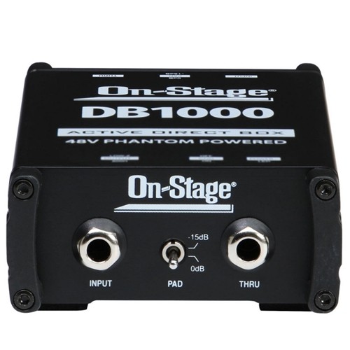 On-Stage  DB1000 - Active Direct Box