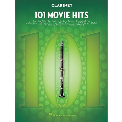 101 Movie Hits for Clarinet