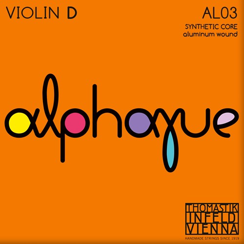 Alphayue D 4/4 Violin String, Synthetic Core, Aluminum Wound