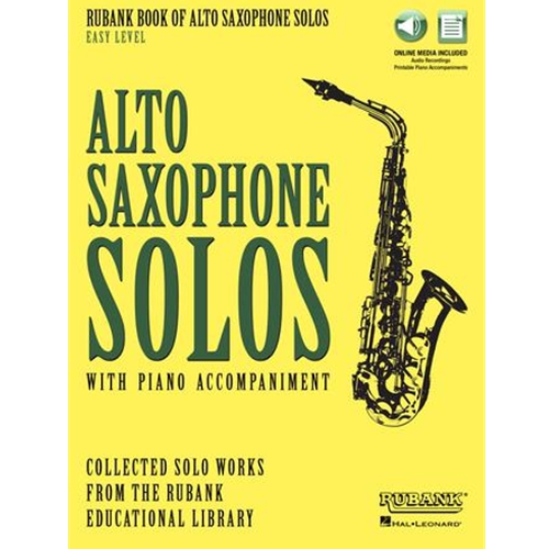 Rubank Book of Alto Saxophone Solos – Easy Level